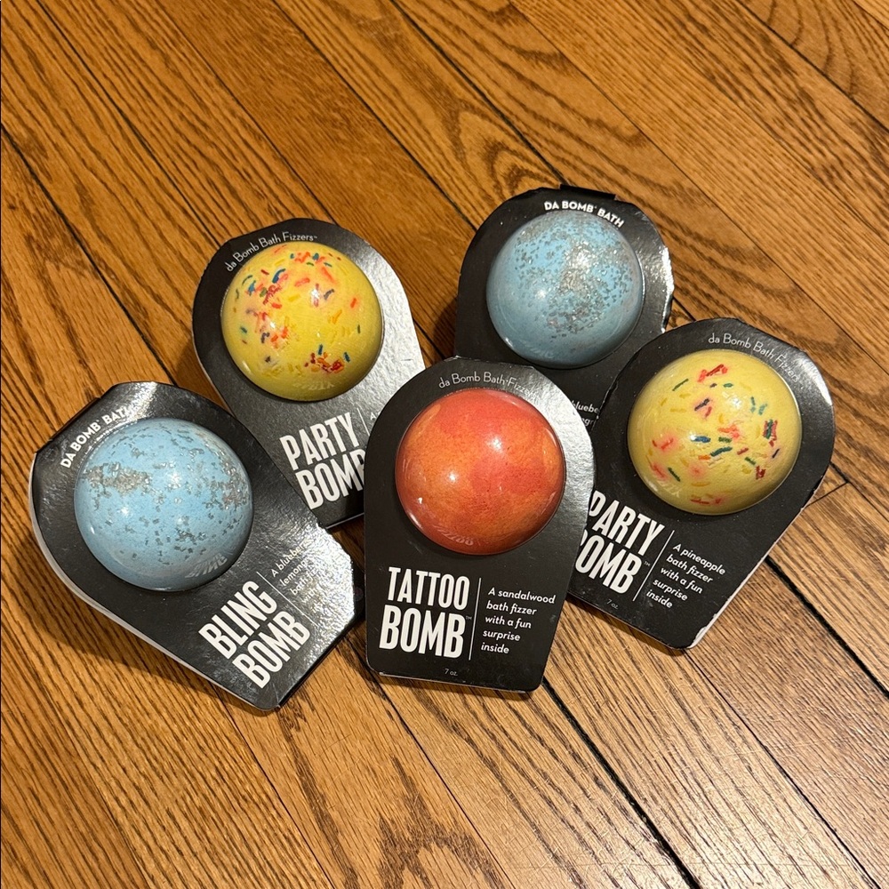 Da Bomb Bath Fizzers Set